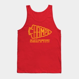 CHIEFS CHAMPS Tank Top